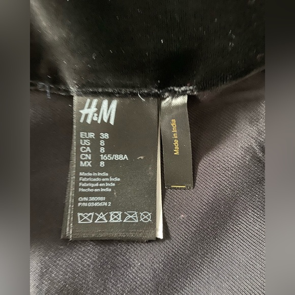 BALMAIN For H&M Embroidered Gold Top Limited Edition Size 8 - Picture 10 of 12